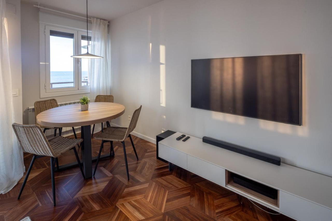 Zarautz Beach With Parking By Aston Rentals Exterior foto